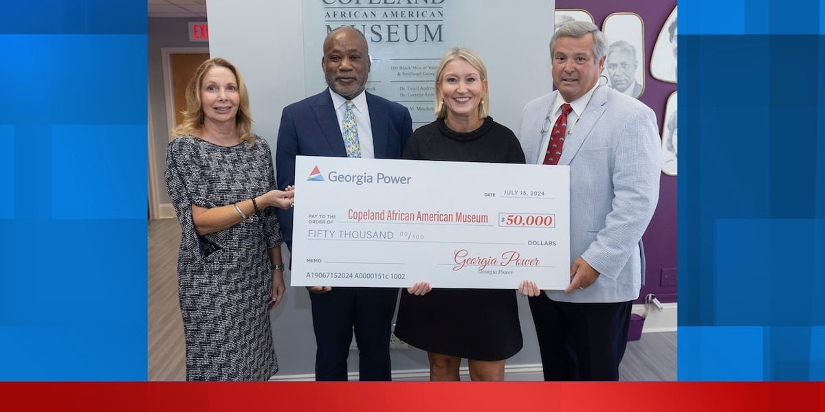 Valdosta State University Copeland African American Museum receives gift of funds from Georgia Power for new addition